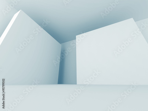 Empty Wall Architecture Design Background