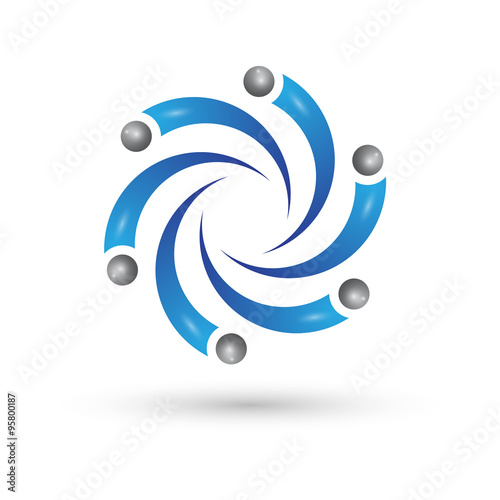 3d circle abstract