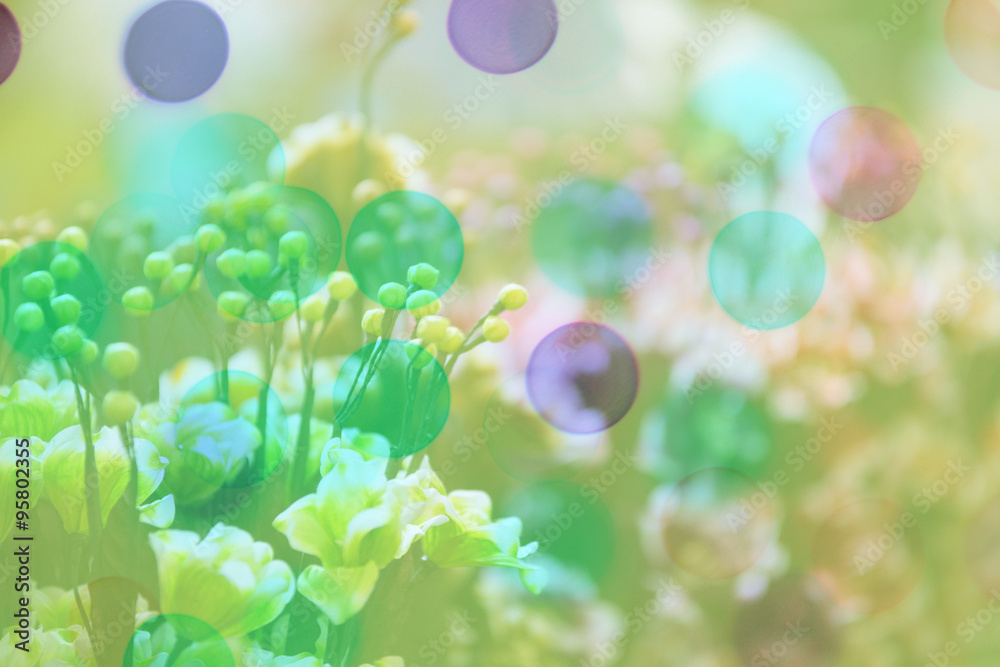 Fototapeta premium abstract light bokeh background