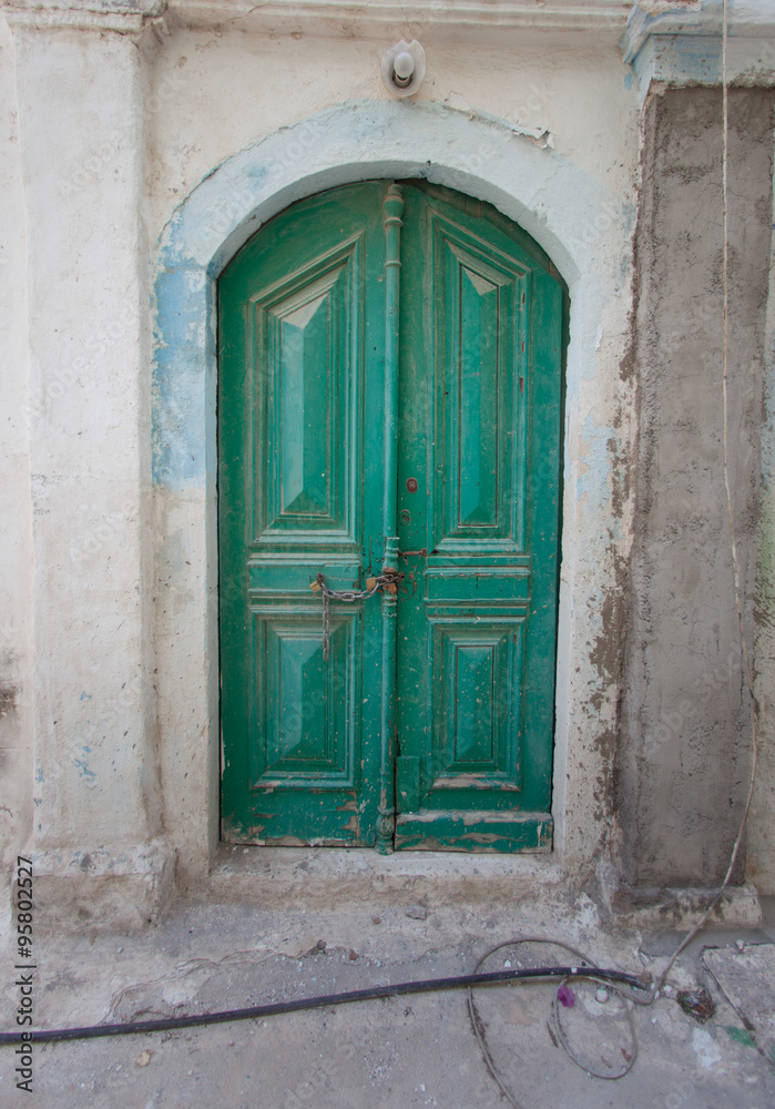 door of a house