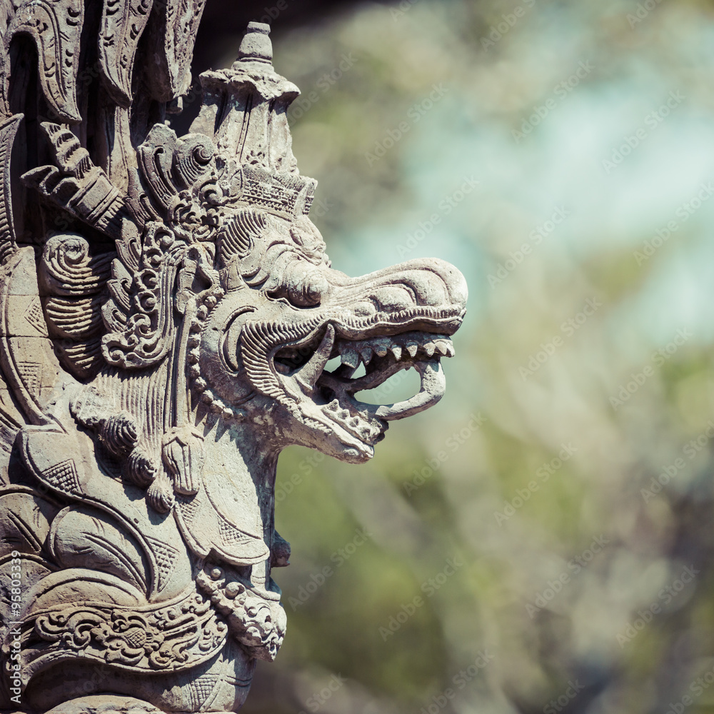 Temple in Bali, Indonesia on a beautiful sunny day Temple in Bali, Indonesia on a beautiful sunny day