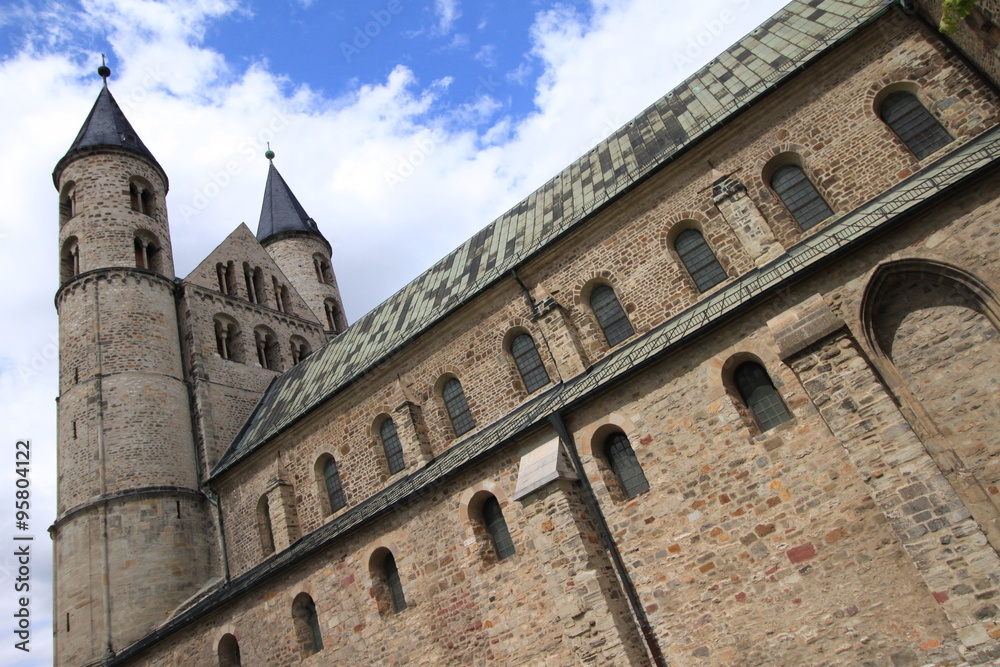 Magdeburg, Romanische Basilika St. Marien des Klosters Unser Lieben Frauen