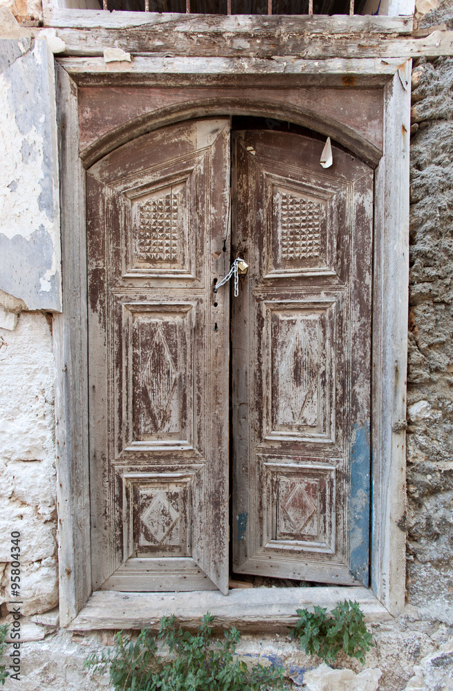 door of a house