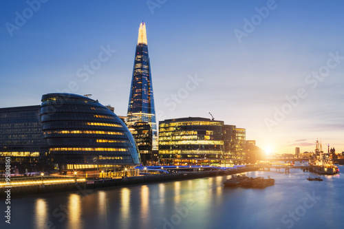 Photography View of london skyline