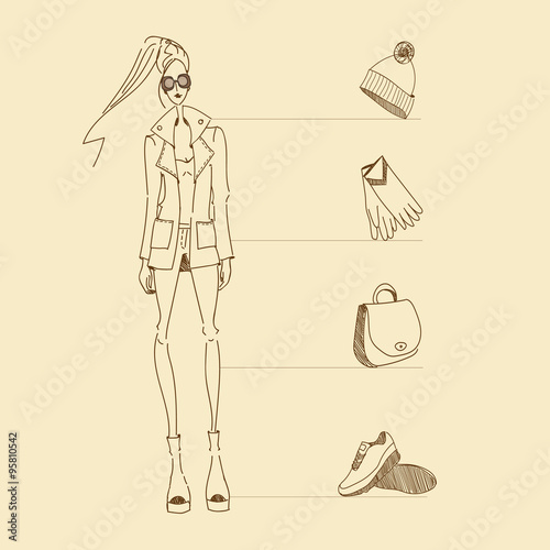 Model-accessories-sketch