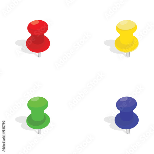 Four pins