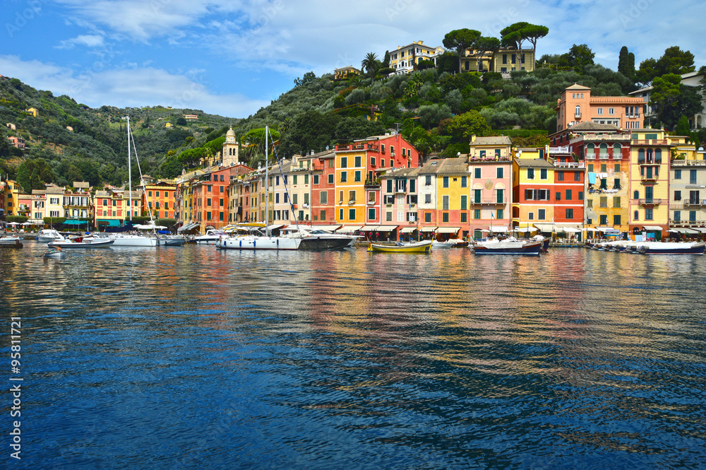 City of Portofino, Liguria, Italy