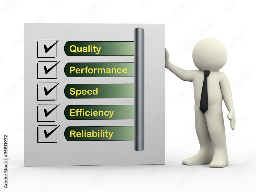 3d businessman and feature list 3d businessman and feature list