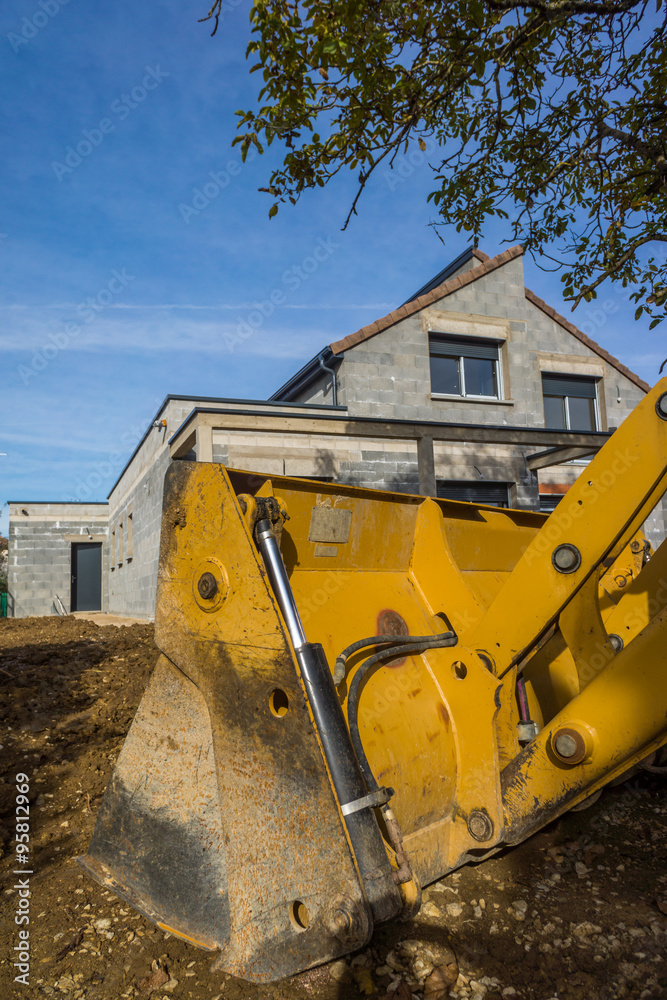 Obraz premium chantier de construction maison