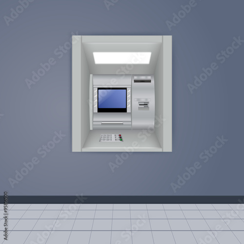 ATM. Bank machine. 