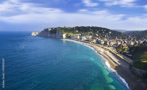 Etretat cliff France photo