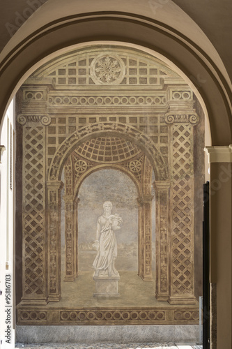 Pavia (Italy): historic court