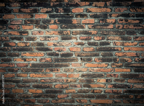 ANTIQUE VINTAGE BRICK WALL.