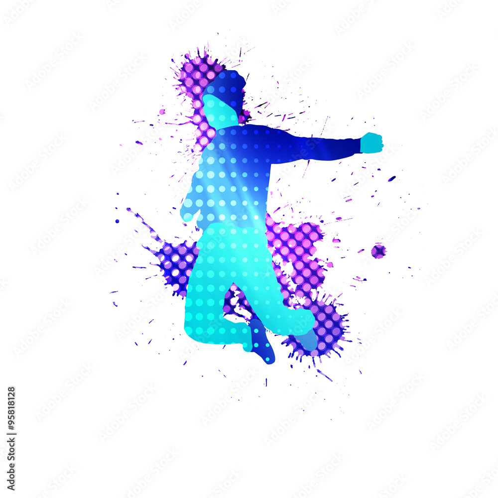 Dancer silhouette Dancer silhouette