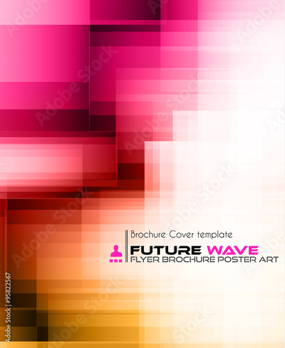 Brochure Template for Business Flyer Cover, Cards