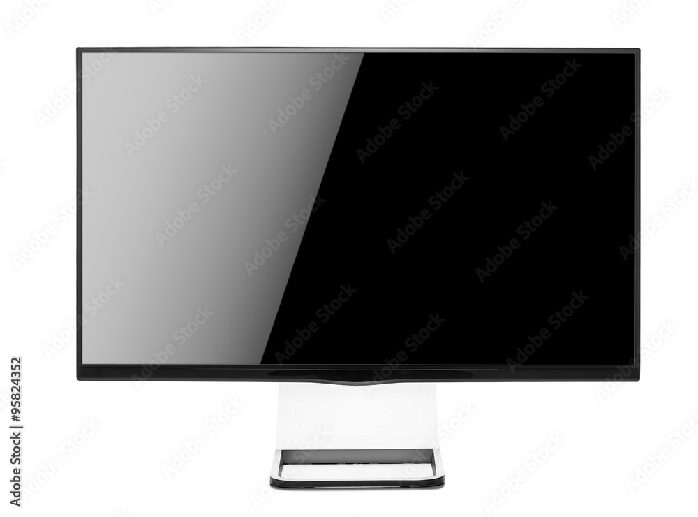 Computer monitor isolated Computer monitor isolated