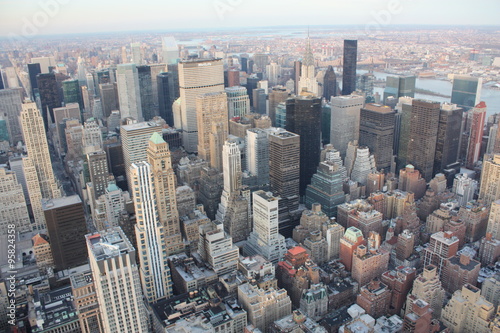 Photography a view of the manhattan landscape