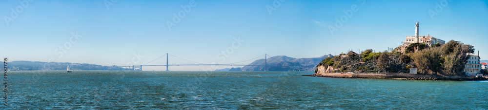 Naklejka premium Alcatraz