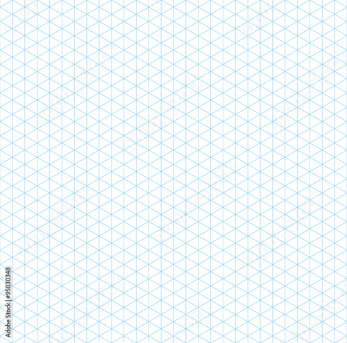 empty isometric grid seamless pattern