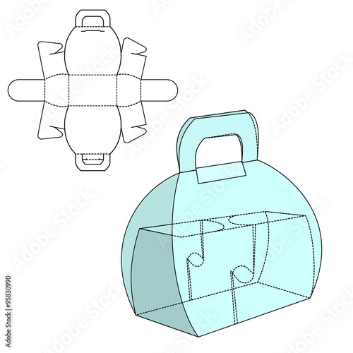 Box die cut