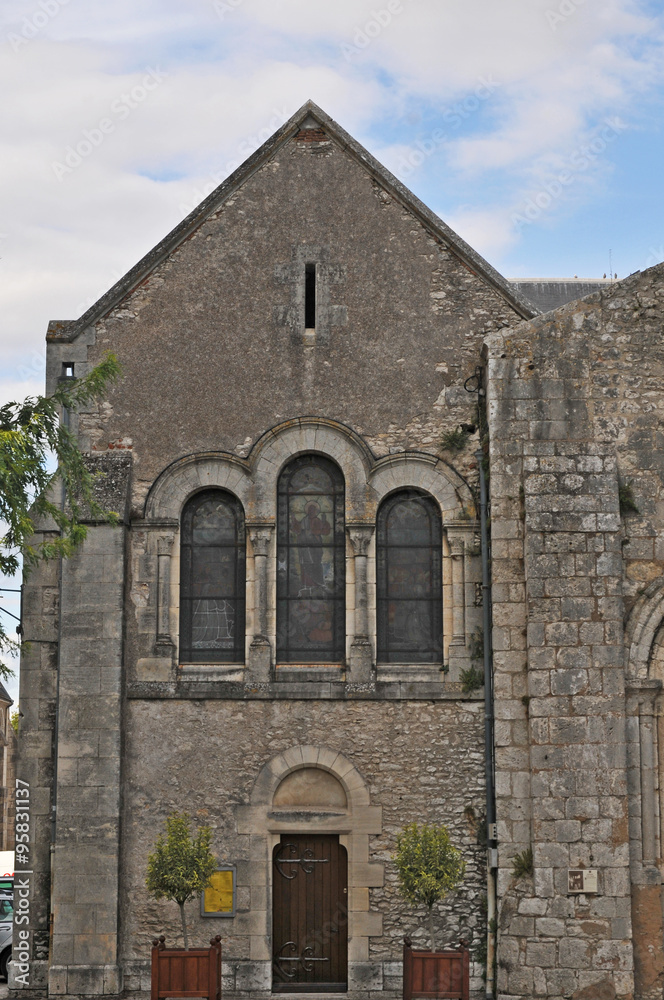 Fototapeta premium Beaugency, la cattedrale - Loira, Francia
