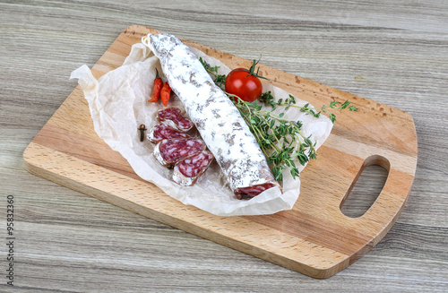 Spanish sausages- fuet