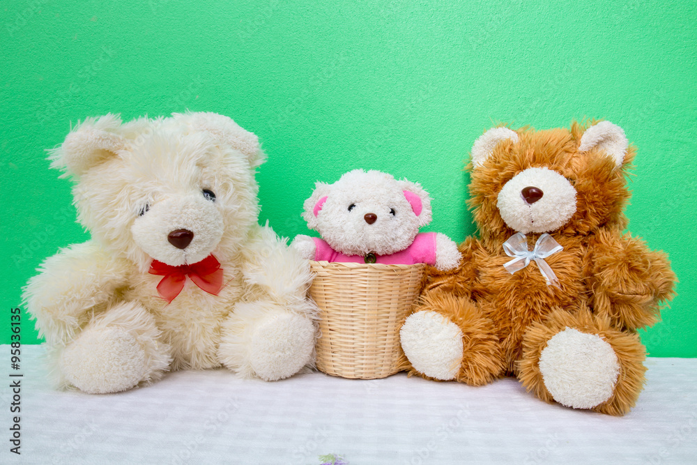 Teddy bear family Teddy bear family