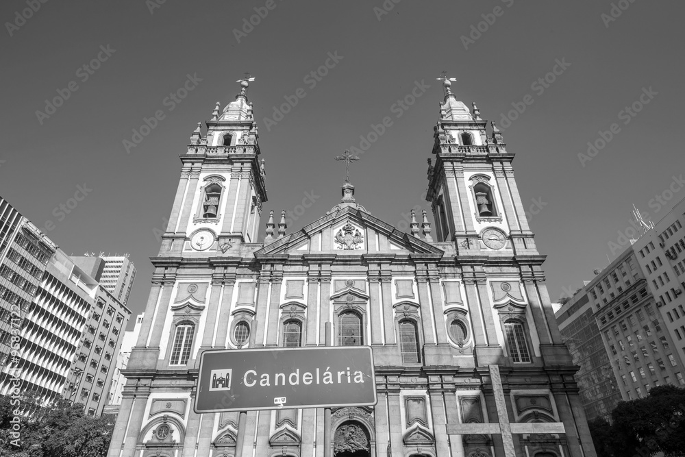 Candelaria Church in downtown in Rio de Janeiro