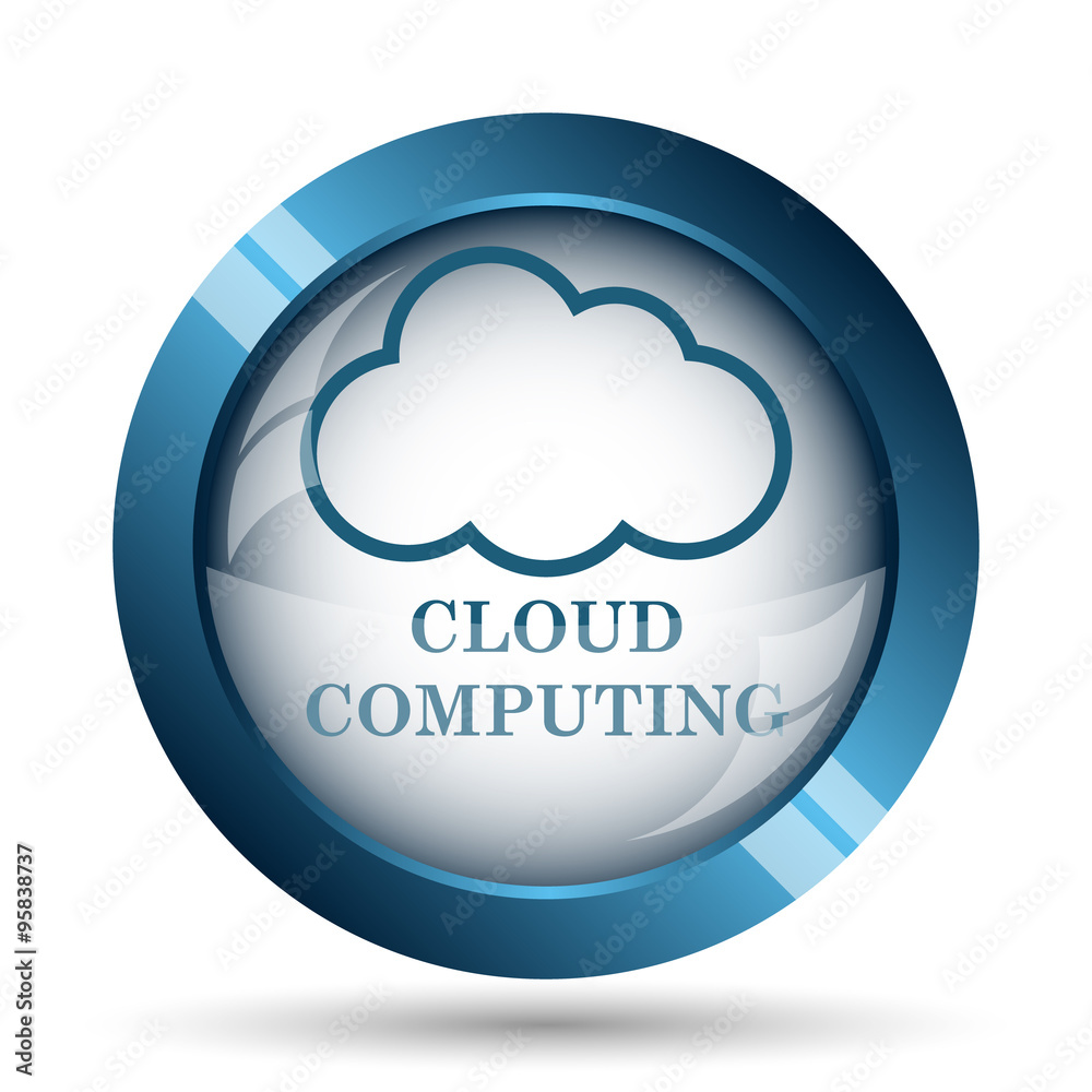 Cloud computing icon Cloud computing icon