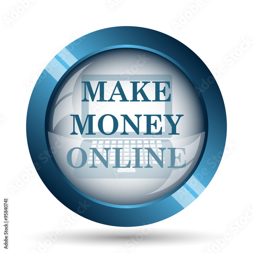 Make money online icon