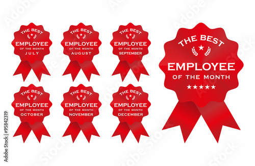 The Best Employee of the month badge