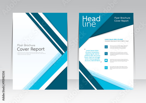 Vector design for Cover Report Brochure Flyer Poster in A4 size