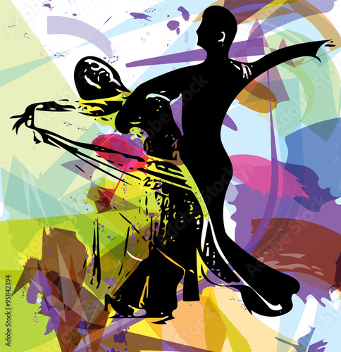 Latino Dancing couple