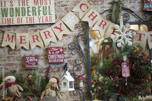 Holiday home decoration, Merry Christmas 