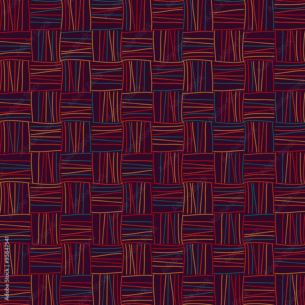 Seamless weaving pattern