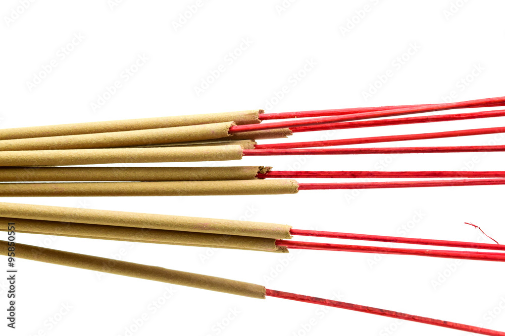 incense stick on white background isolated incense stick on white background isolated