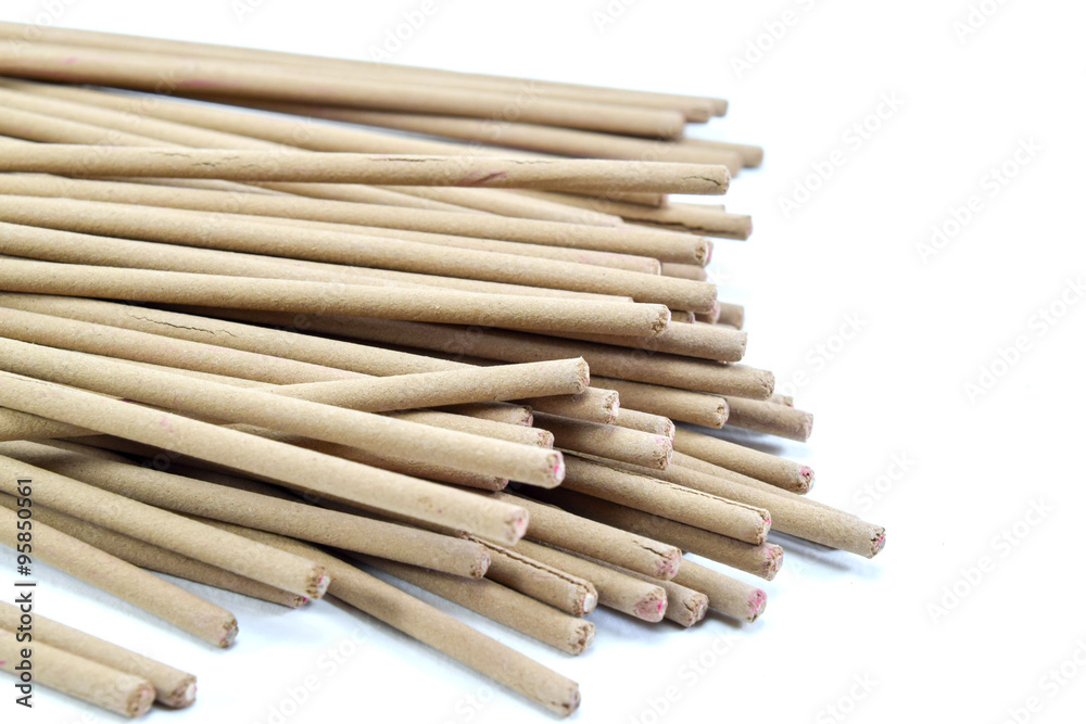incense stick on white background isolated incense stick on white background isolated