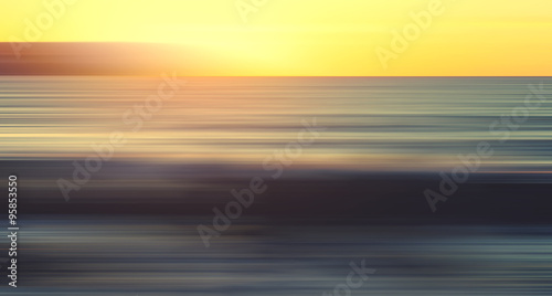 Abstract empty  blurred landscape, colorful screen © evannovostro