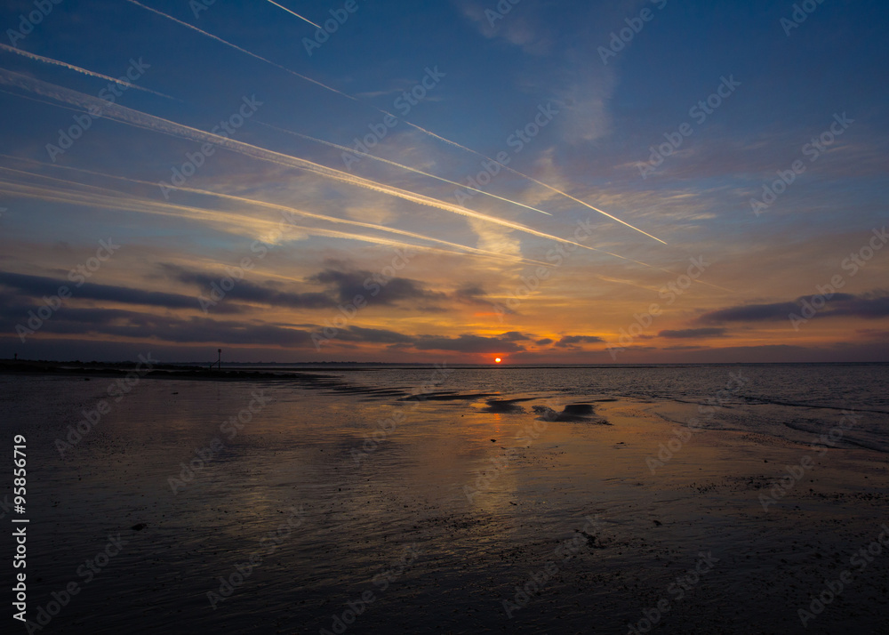 Naklejka premium Sunrise