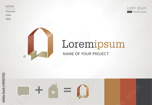 Business. abstract corporate icon. logo template. 