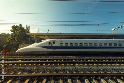 high speed japanese train called shinkansen
