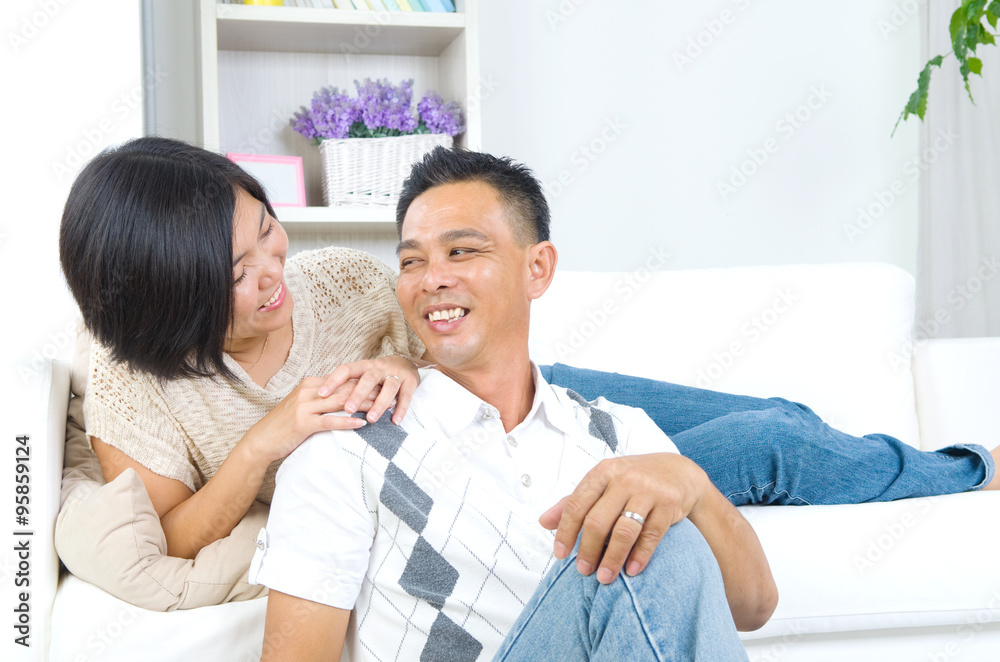 Fototapeta premium asian couple