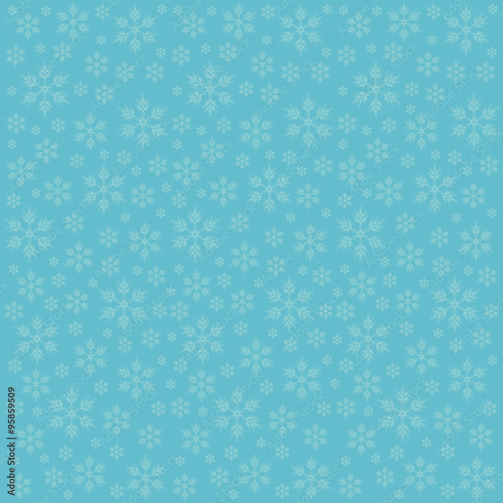 green background with snowflakes green background with snowflakes