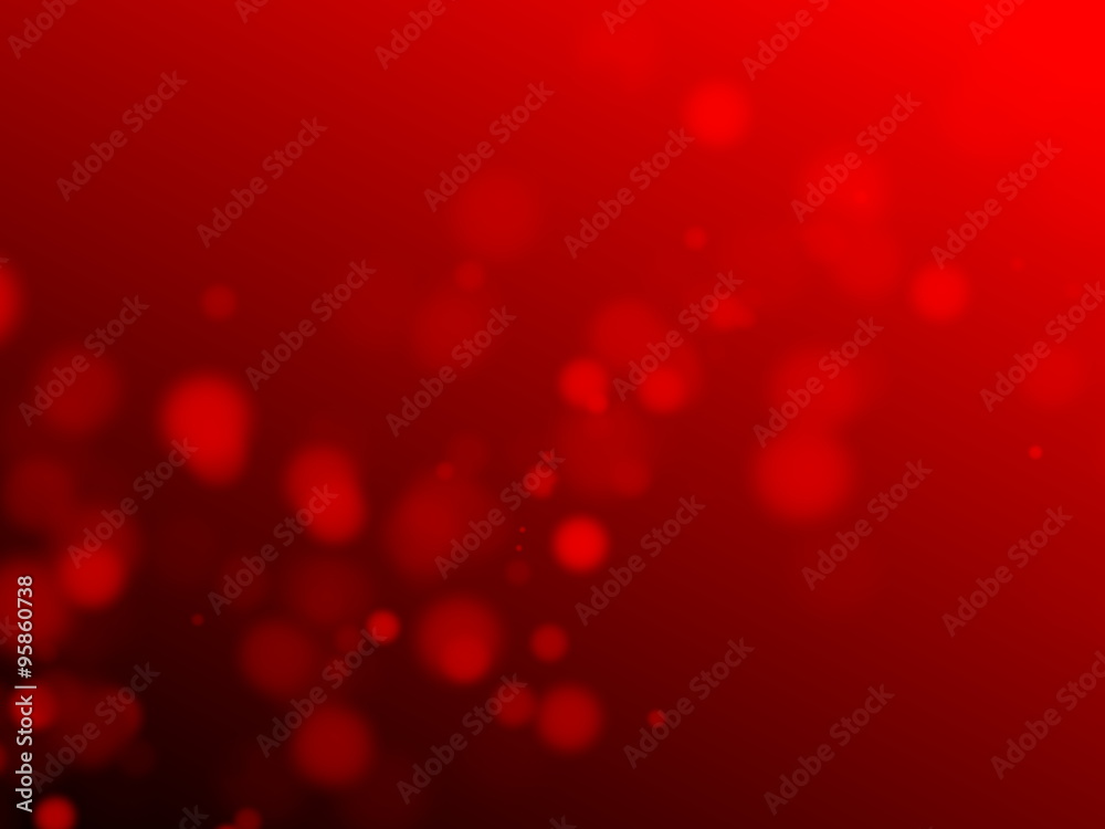 Red Blurred Round Sparkles Background Red Blurred Round Sparkles Background