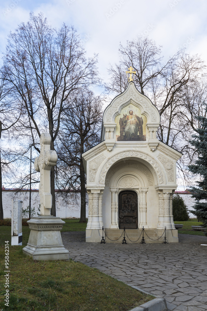 The tomb of Prince Pozharsky at Spaso Efimievskom monastery in Suzdal, built 1885. Golden Ring Russia Travel The tomb of Prince Pozharsky at Spaso Efimievskom monastery in Suzdal, built 1885. Golden Ring Russia Travel