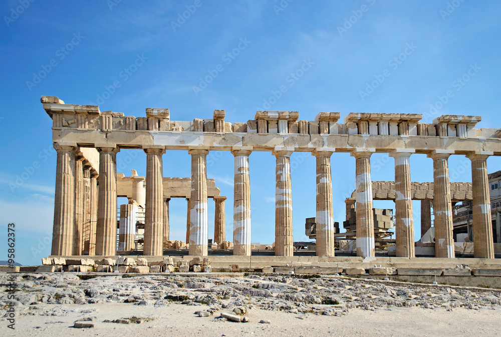 Acropolis Parthenon in Athens Greece