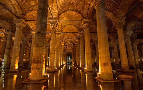 Tablou canvas Basilica Cistern in Istanbul