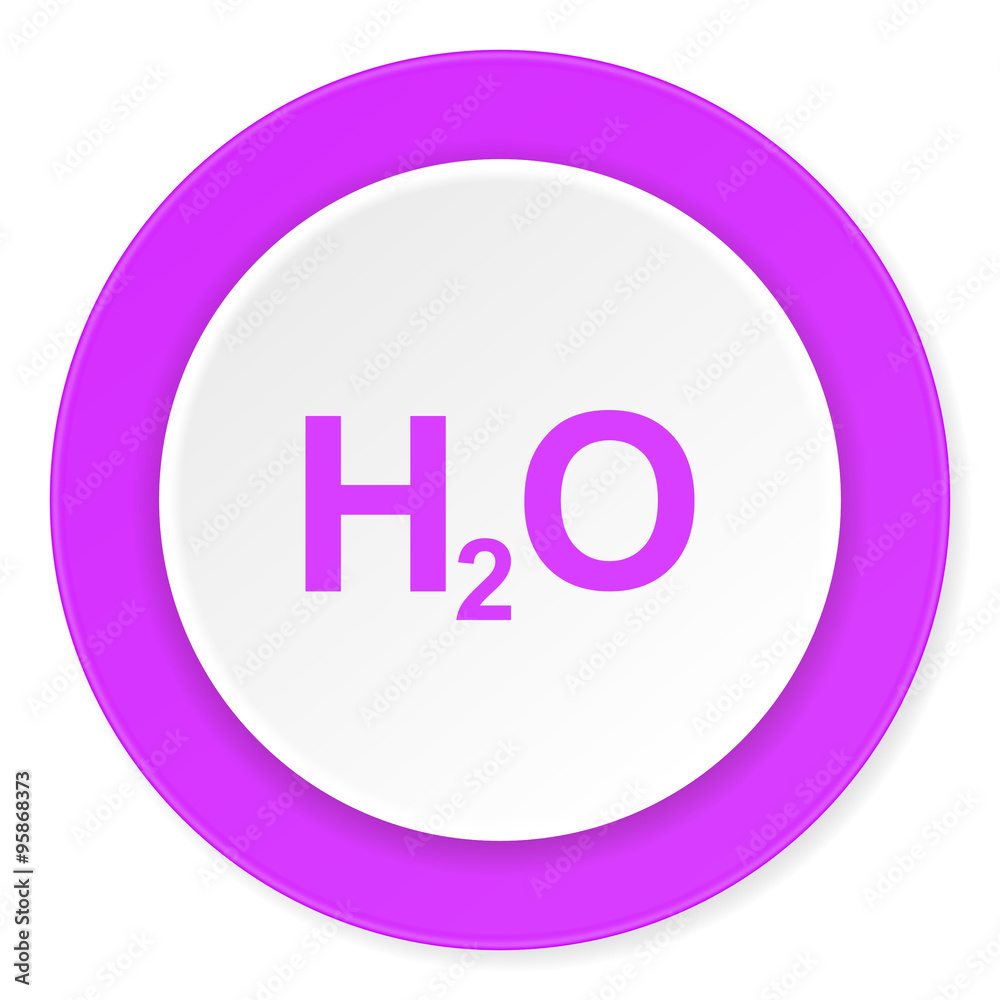 water violet pink circle 3d modern flat design icon on white background water violet pink circle 3d modern flat design icon on white background