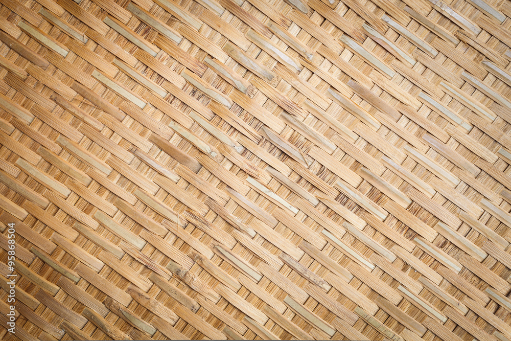 closeup brown weaving bamboo closeup brown weaving bamboo