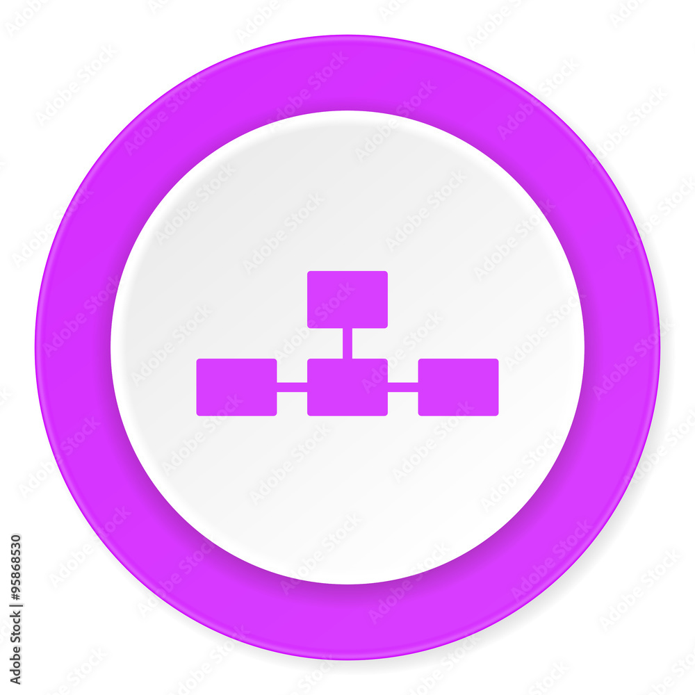 database violet pink circle 3d modern flat design icon on white background database violet pink circle 3d modern flat design icon on white background